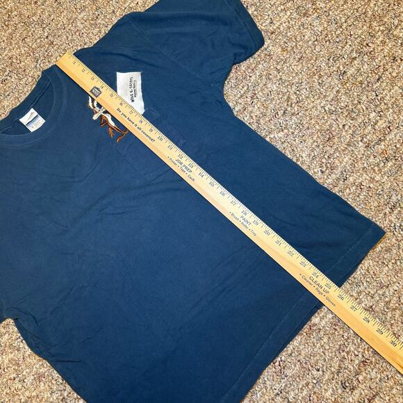 Vintage Mens Shirt Size L Wile Coyote Genius Pocket Warner Bros Looney Tunes - Picture 6 of 6